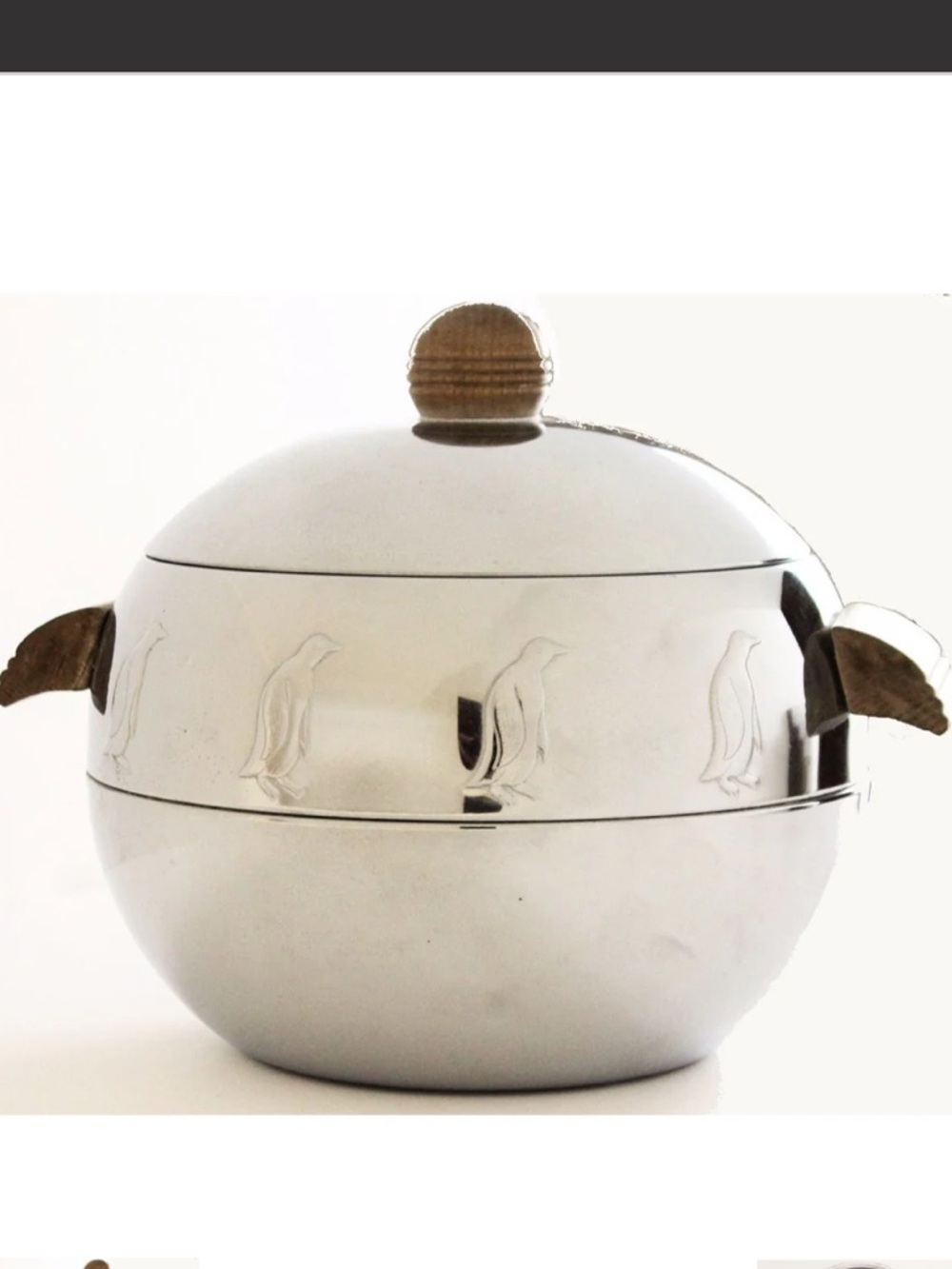 West Bend Penguin Ice Bucket